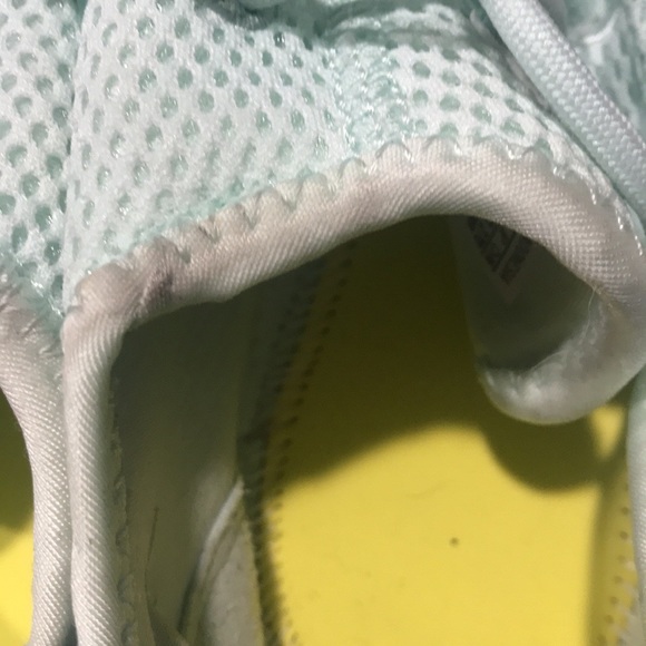 adidas Court Adapt Women Casual Athletic Shoes Size 11 Color Mint Green & White - Picture 3 of 7